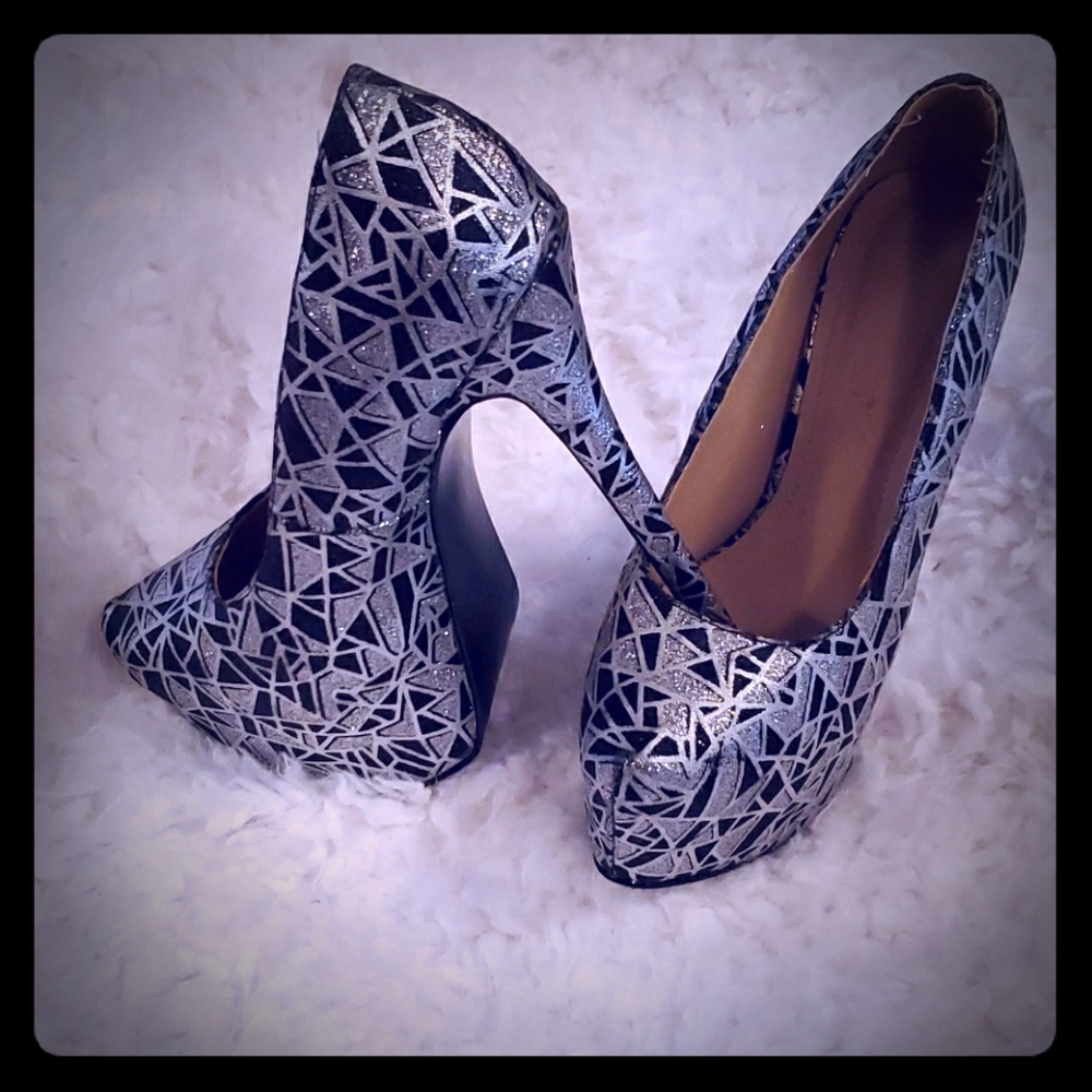 Platform stilettos
